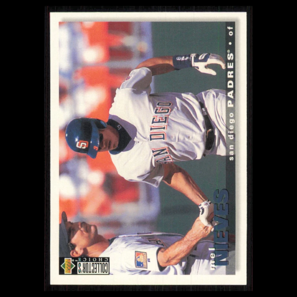 Mel Nieves #356 1995 Upper Deck Collectors Choice San Diego Padres Baseball Card - Image 1 of 3