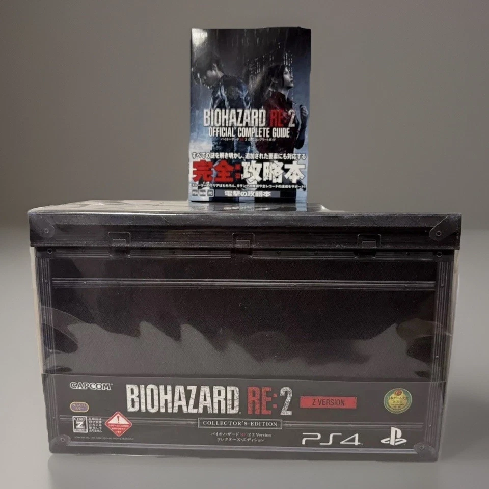 BIOHAZARD RE:2 Z Version Collectors Edition PS4 Japan + Official JP Guide Sealed - Bild 1 von 4