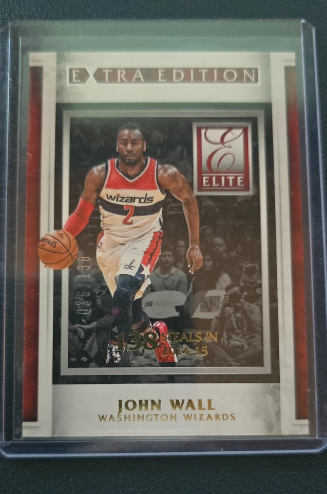 2015-16 Panini Donruss - Elite Extra Edition John Wall #22 Production Line /138 - Image 1 of 1