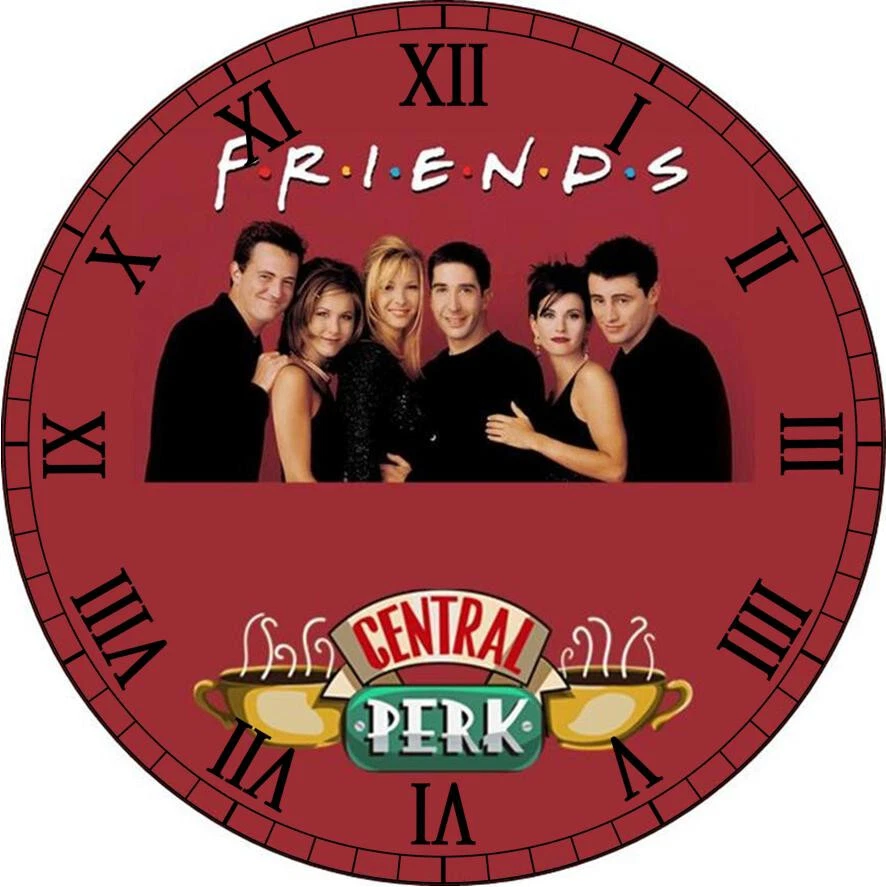 Friends. TV Series. CD Clock. With free stand. - Image 1 of 1