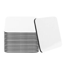 Blank Car Coasters for DIY Sublimation - Pack of 16