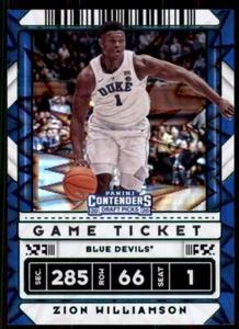 2020-21 Panini Contenders Draft Explosion Zion Williamson New Orleans Pelicans - Picture 1 of 2