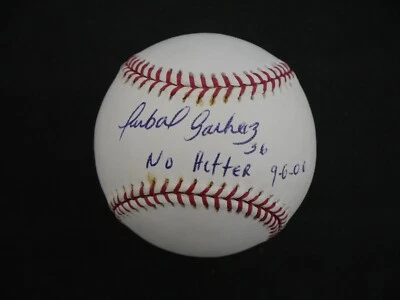 BÉISBOL OFICIAL OMLB FIRMADO ANÍBAL SÁNCHEZ INSCRITO CON "SIN BATEADOR 9-6-06" Foto 1 de 2