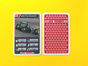 Cartamundi Ace Top Trumps Racing Cars 2010 - Formula 1 (F1) - Single Cards