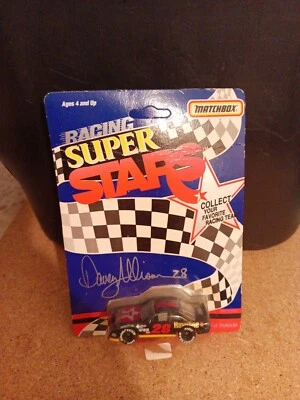 Matchbox Racing Superstars 1992 Davey Allison Die Cast Car escala 1:64 sin abrir  Foto 1 de 4