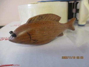 DICK DON TRUDELL ICE FISHING SPEARING DECOY CONTEMPORARY XMAS ORNAMENT 6 - Picture 1 of 3