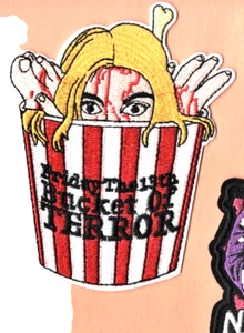 FREITAG der 13. 4A PATCH HORROR Jason EIMER der BLUT FILMNACHT Popcorn #7 - Bild 1 von 21