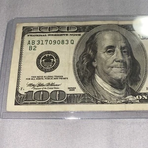 $100 Dollar Bill Note Series 1996 - Picture 1 of 5