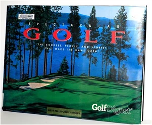 Hardcover book:  "Spectacular Golf" from Golf Digest - Picture 1 of 1