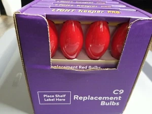 Light Keeper Pro C-9 Ceramic RED Replacement Bulbs Lof of 16 Boxes Case - Picture 1 of 2