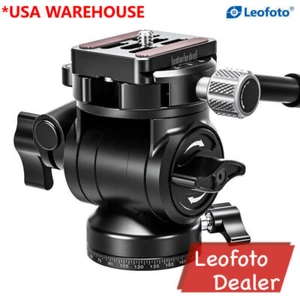 Leofoto BV-1 Mini Fluid Head with QR Plate and Tilt Lock - Picture 1 of 6