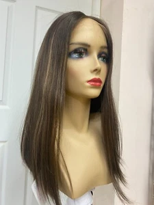 Malky Wig European Multidirectional Lace Top 18" Straight #6/8/10 - Picture 1 of 6