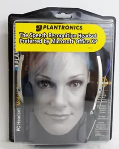 PLANTRONICS LS1 COBALT BLUE COMPUTER PC HEADSET 47368-01 Desktop Laptop Notebook - Bild 1 von 2