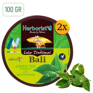 HERBORIST Bali Körperpeeling grüner Tee Antioxidans Aufhellend glatte Feuchtigkeit 2X100g - Bild 1 von 23