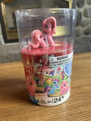 MY LITTLE PONY 2008 MB PUZZLE - INCLUDES PINKIE PIE FIGURE !! - Image 1 of 4
