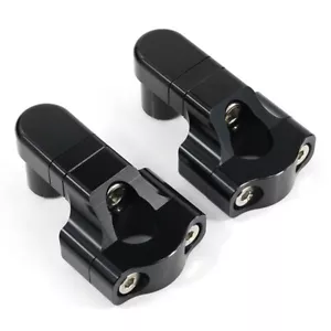 7/8" Handle Bar Riser Aftermarket Use Fit For Honda CRF110F CRF80F CRF80F Black - Picture 1 of 12