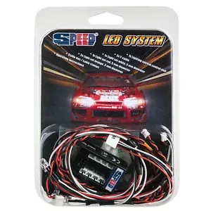 Système d'éclairage DEL 1:10 RC voiture électronique commande clignotants feux stop feux de route - Photo 1/3