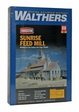 Walthers Cornerstone Series Kit HO Scale Sunrise Feed Mill