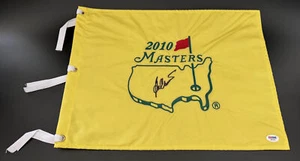 Prendedor de golf Ben Crenshaw firmado PGA 2010 Masters bandera PSA/ADN AUTOGRAFIADO MIP RARO - Imagen 1 de 7