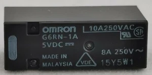 20 x NEW G6RN-1A DC5 / G6RN1ADC5 / G6RN-1A 5VDC Omron, Relay - Picture 1 of 4