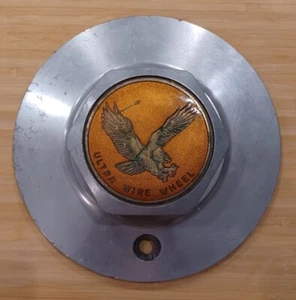 Ultra Wire Wheel Custom Wheel Center Cap Machined Finish USED - Picture 1 of 5