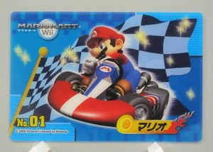Mario Super Mario TCG Card Anime Rare Vintage Nintendo Made In Japan F/S No.1