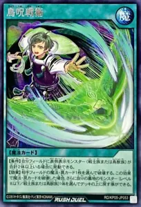 Estrategia de hechizo aviar Yugioh Rush Duel RD/KP05-JP053 raro - Imagen 1 de 2