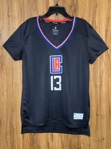 LA Clippers #13 Paul George Fanatics Jersey Shirt Women Medium V-Neck - Picture 1 of 11