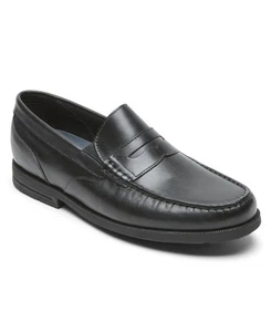 Rockport Preston Penny Slip on Black 3226 Men's Shoes Size 7 - Picture 1 of 4