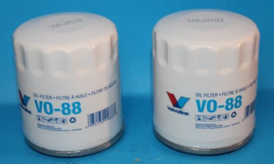 Lote 2 filtros de aceite giratorios Valvoline VO-88 Foto 1 de 4