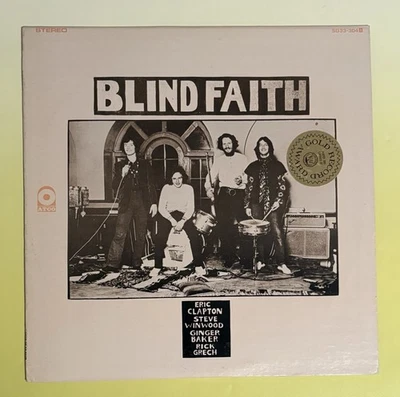 Blind Faith ' Blind Faith ' Vinyl LP Album US 1969 SD 33-304B ROCK ATCO - Image 1 of 4