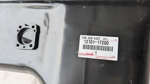 Genuine Toyota LandCruiser 78 / 79 Series Oil Sump 12101-17200 - Picture 1 of 5
