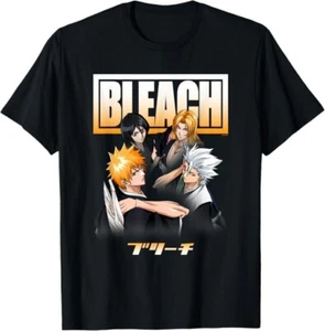 Bleach Neu Erwachsene T-Shirt - Figuren unter großem Bleichmittel Namen - XL - Bild 1 von 4