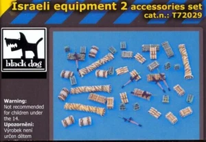 Blackdog Models 1/72 ISRAELI EQUIPMENT SET #2 Resin Set - Picture 1 of 2