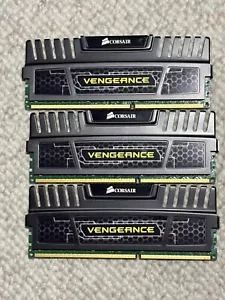 Corsair Vengeance | 12 GB (3x4GB) | DDR3 | 1600 MHz | CMZ12GX3M3A1600C9 - Picture 1 of 2