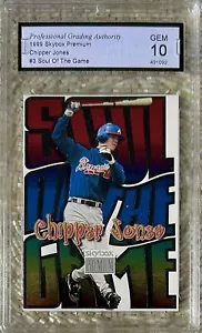 1999 SKYBOX PREMIUM SOUL OF THE GAME CHIPPER JONES PGA 10 - Bild 1 von 2