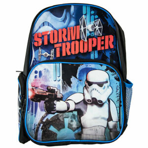 Star Wars Stormtrooper Backpack Kid Boy School Book Swim Bag Luggage Disney Gift