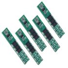 High Performance 5 Pack 1S 5A 37V Li ion Battery Protection Board with PCM