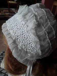 Chapeau begin bonnet enfant  baptême #cap  - Picture 1 of 6