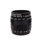 35mm industrial lens C-Mount 2/3 " manual aperture industrial SLR camera 