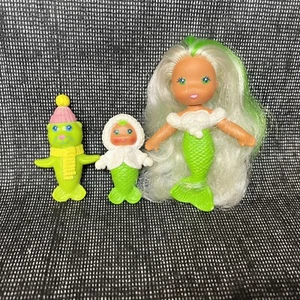 Sea Wees Icy Gals Breezy Baby Rory Schnurrhaare Walross Meerjungfrau Kenner 1983 - Bild 1 von 6
