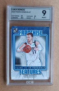 Luka Doncic Donruss Franchise Features 2020/21 - Card #7 - OCE 9 MINT not PSA - Picture 1 of 2
