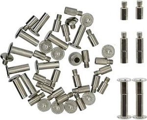 30 Pack Chicago Screws and Extention Posts for Binding Extending Scrapbook Ph... - Picture 1 of 3