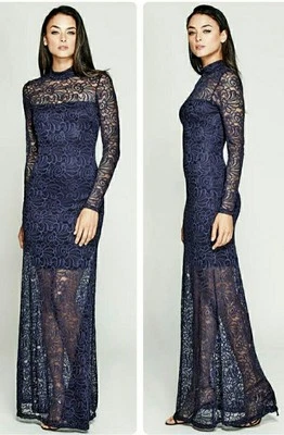 💙💙 VESTIDO MAXI DE ENCAJE EXCLUSIVO ADIVINAR POR MARCIANO DIANA 💙💙 Foto 1 de 4