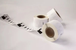 99010 DYMO LabelWriter Compatible Thermal Labels 89mmx28mm 130 Per Roll S0722370 - Picture 1 of 12