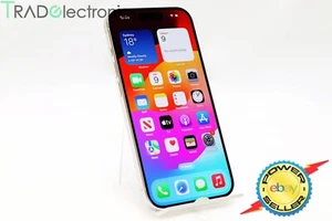 (πA) Apple iPhone 15 Pro 128GB White Titanium 6.1" Bat 93% USA Version A2848 - Picture 1 of 14