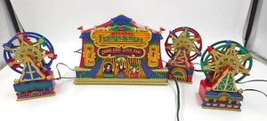 VTG 1994 Mr. Christmas Holiday Ferris Wheel Musical Lighted Animated SEE VIDEO - Picture 1 of 10