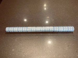 York Wallpaper Gingham Light Blue Plaid Check RM 1531 Carey Lind Designs DblRoll - Picture 1 of 8