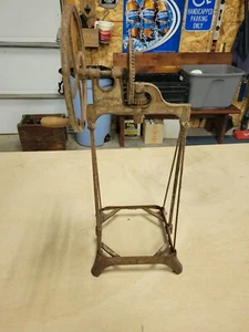 Antique 1917 Dazey Butter Churn Patented Model 130B St. Louis MO, No Tin/Paddles - Picture 1 of 7