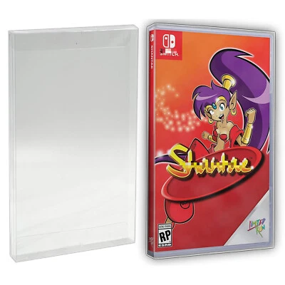 10 Protectores de Caja de Exhibición Transparente Funda de Plástico PARA JUEGOS NINTENDO SWITCH STEELBOOK Foto 1 de 4